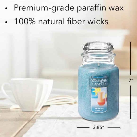 YANKEE CANDLE  BAHAMA BREEZE - Picture 1 of 2